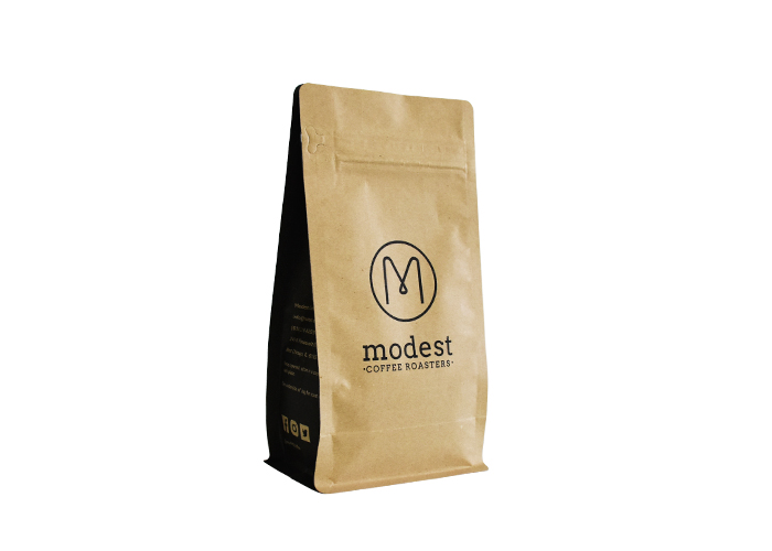 good quality Eco Friendly Compostable Coffee Packaging Pouches With Valve wholesale