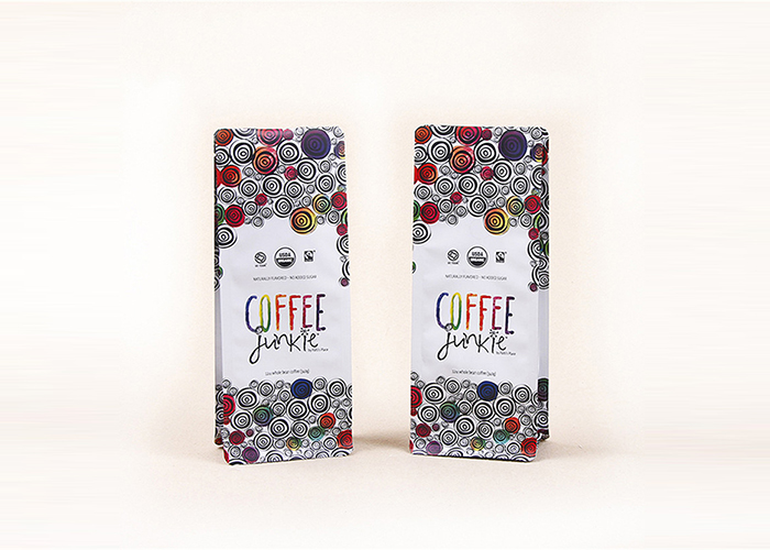 good quality Sealable Aluminum Foil Custom Coffee Bags with Logo wholesale