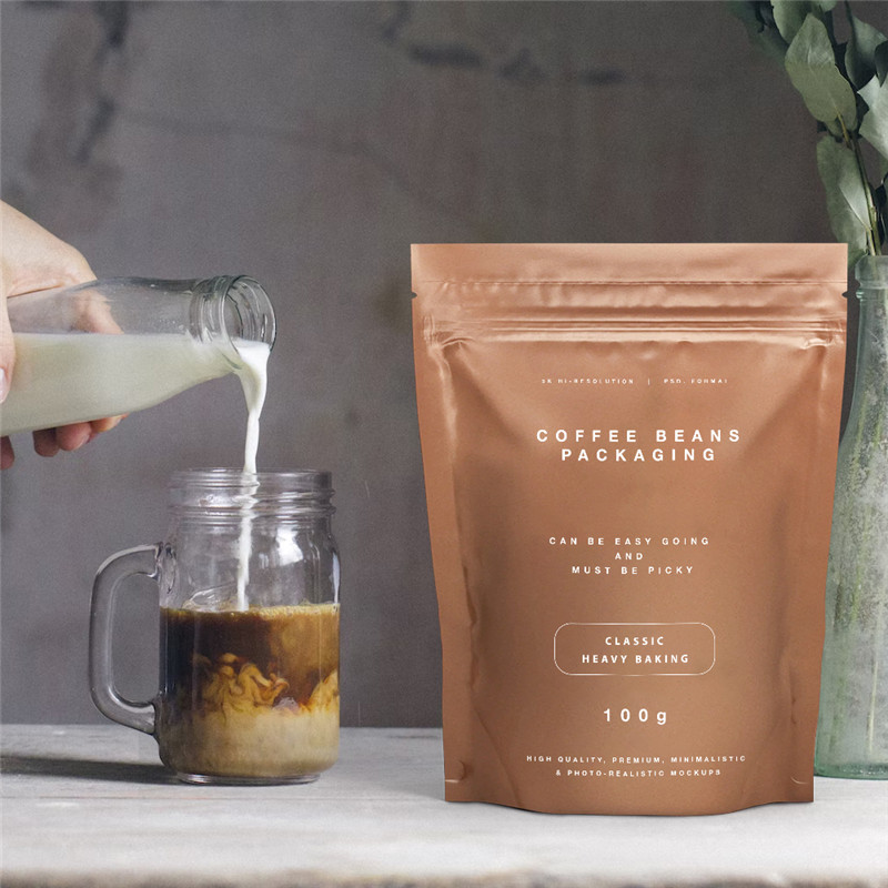 good quality Best Laminated Zip Lock 100 Compostable Coffee Stand Up Pouches wholesale