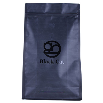 good quality Black Matte 1 Lb Foil Coffee Bags Recyclable wholesale