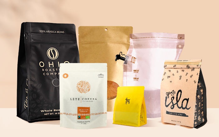 custom High Barrier Multilayer Film Laminated Packaging Material Coffee Bags Material online