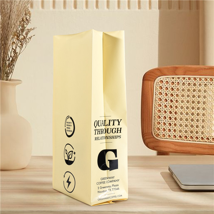 custom eco friendly 100% compostable coffee bags online