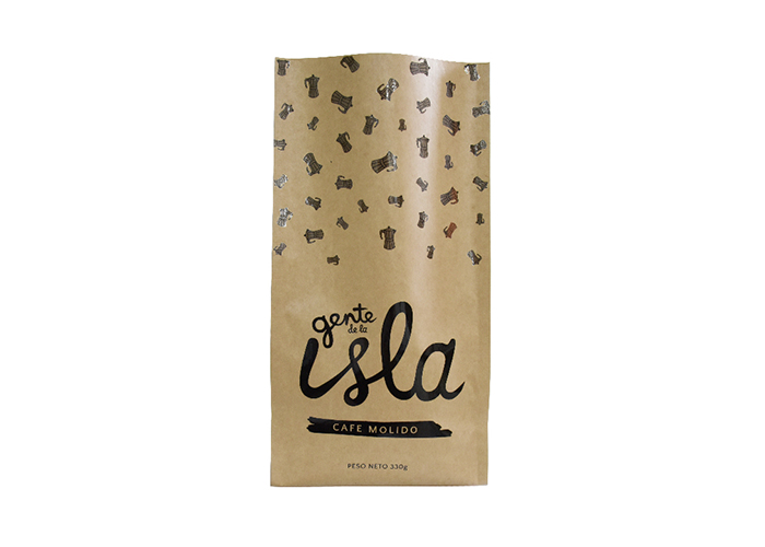 custom Eco Friendly Customized Flat Bottom Sachet Sustainable Biodegradable Coffee Packaging online