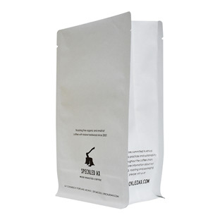 good quality Side Gusset Flat Bottom Printed Stand-Up Zipper Coffee Bags With Tin Tie wholesale