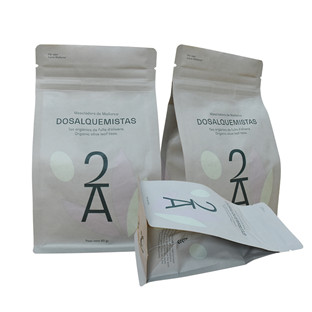 custom Stand Up Compostable PLA Plastic Free Coffee Bags Eco Friendly online