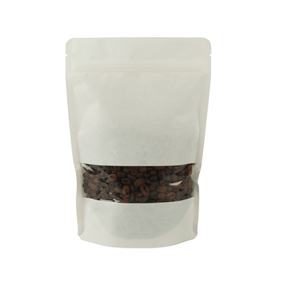 good quality Tear-Resistant Hermetic Seal Coffee Bean Bags With Window wholesale