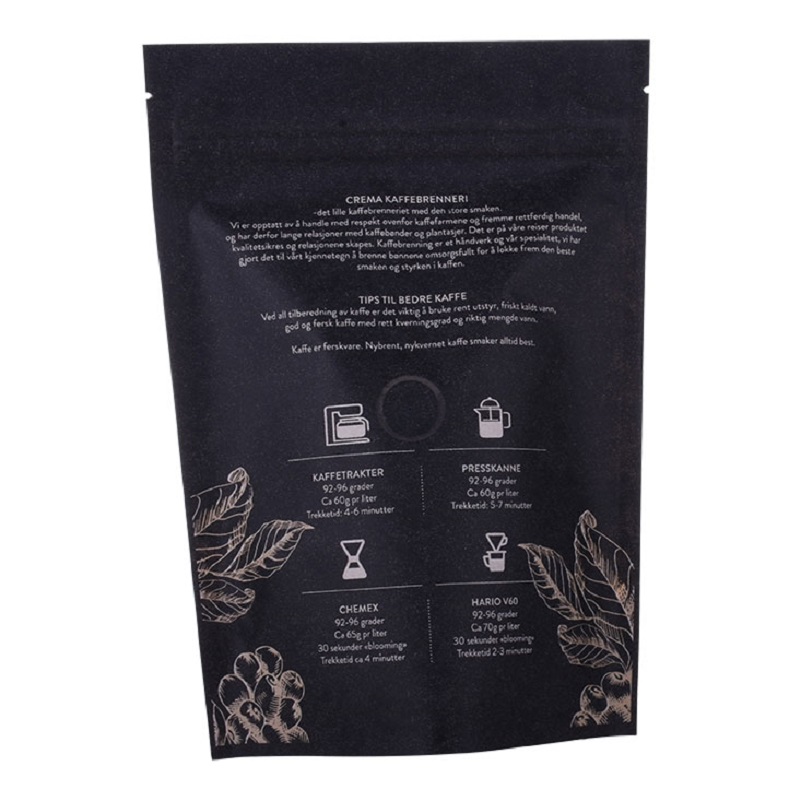 custom Customized Printing Moisture-Proof Roasted Coffee Beans Packaging Bags with Coffee Design online