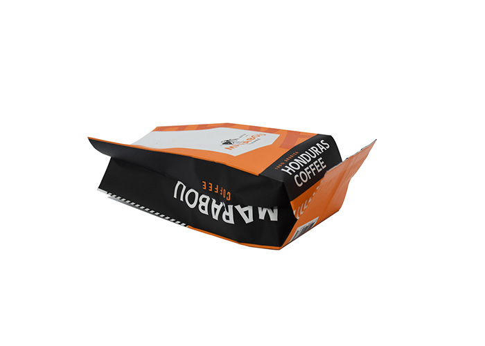 Recyclable Gusseted Bottom Foil Lined Kraft Paper Coffee Bags Wholesale
