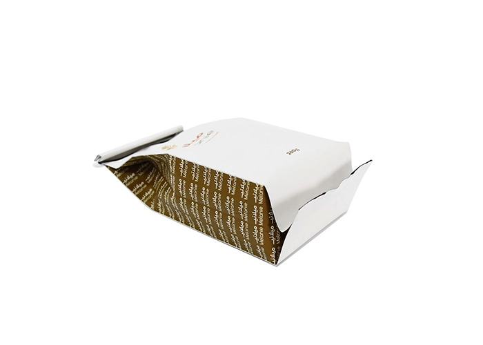good quality Custom Design Gusseted Bottom Valved Printed Packing Pouch for Coffee wholesale