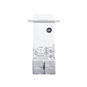 Wholesale Small Flat Bottom Coffee Bags With Aroma Valve