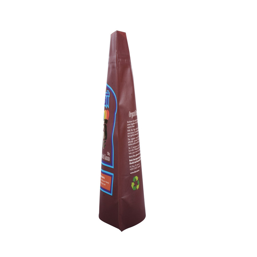 Clear Varnish-Coated Custom Printing Heat-Sealed Coffee Packaging For Aroma Preservation