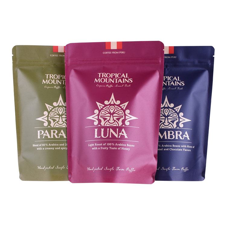Kraft Coffee Bags Wholesale Kraft Paper Coffee Bags