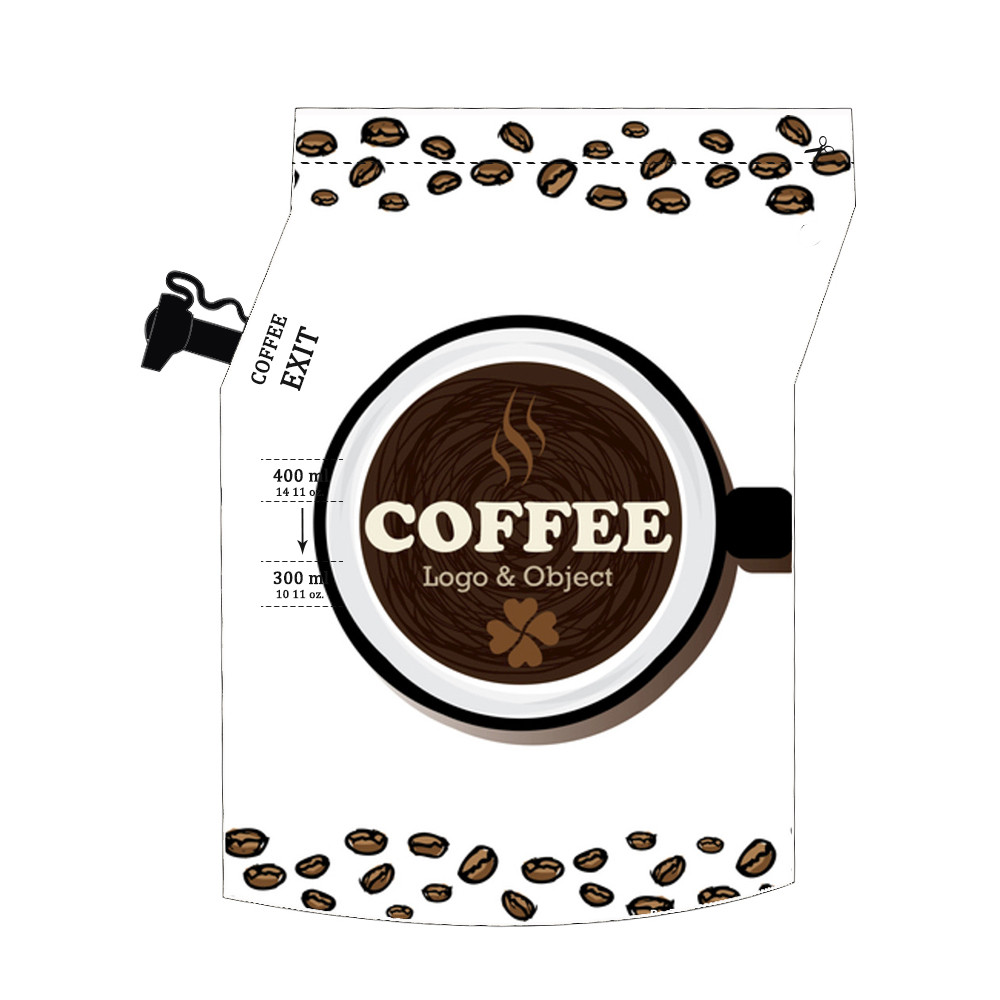 Picnic And Outdoor Large Batch Built-In Filter Cold Brew Coffee Filter Bag