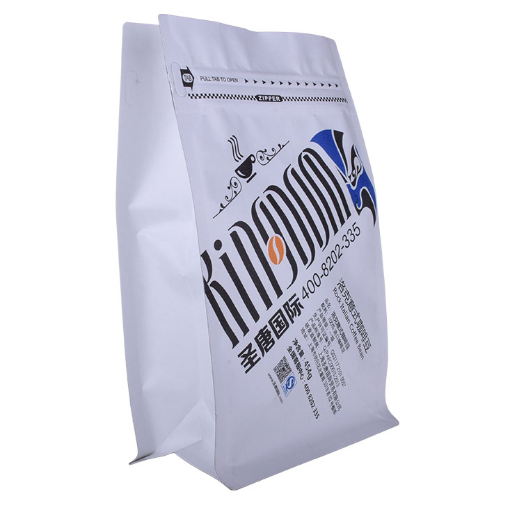 custom Flat Bottom Coffee Bag With Valve Wholesale Custom Printed Flat Bottom Coffee Bags With Valve online
