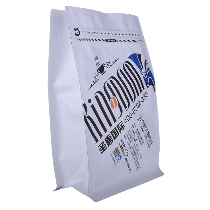 Flat Bottom Coffee Bag With Valve Wholesale Custom Printed Flat Bottom Coffee Bags With Valve