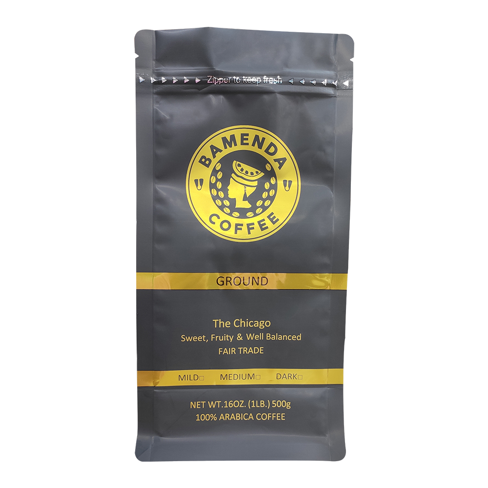Sustainable packaging 100% Compostable Coffee Bags coffee pouch with valve