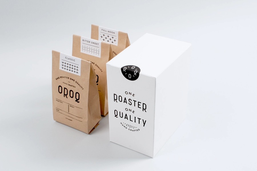custom kraft paper coffee bags online