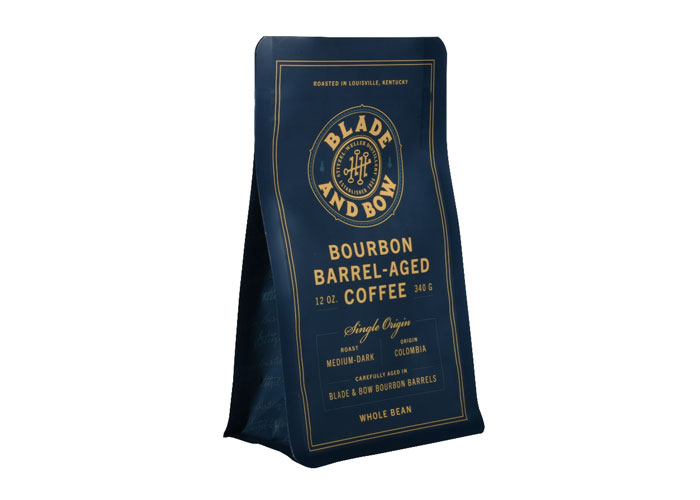 good quality custom printed coffee packaging compostable coffee bags with valve and zipper wholesale