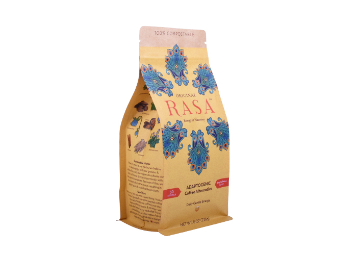 custom Custom Printed Kraft Paper Coffee Bags Coffee Packaging online