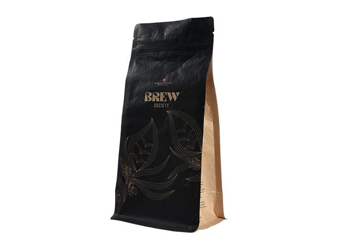 custom Hot Selling Block Bottom Custom Stand Up Roasted Coffee Packaging Bags with Zipper online