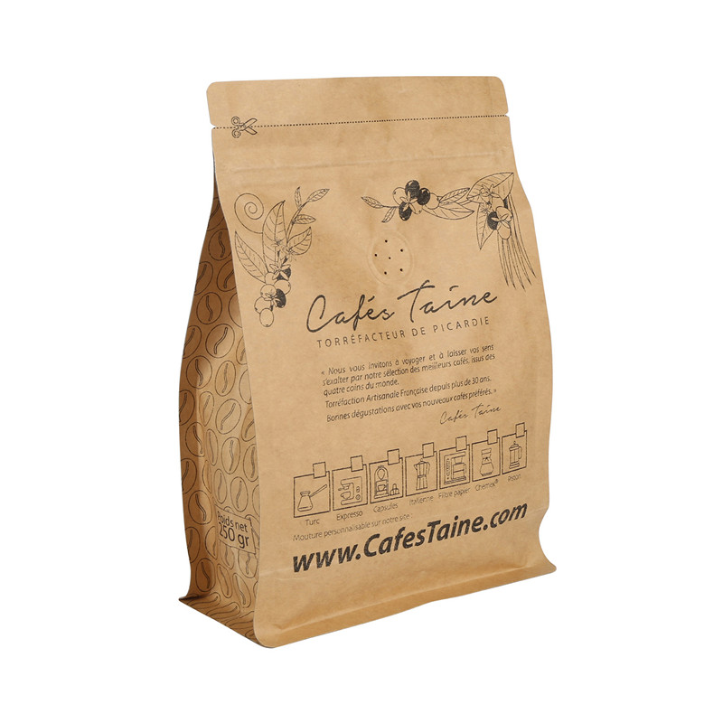 Types of Kraft Paper Coffee Bags