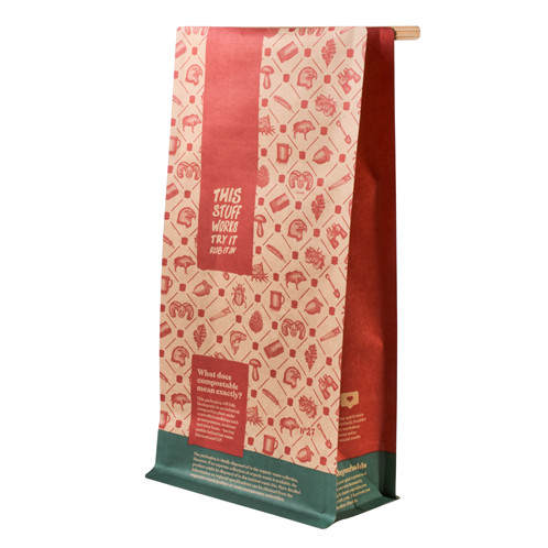 custom Material for Flat Bottom Coffee Bags online