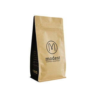 custom Tall Unbleached Biodegradable Kraft Coffee Bags online