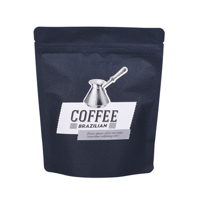 good quality Freshness-Locked Light-Blocking Mylar Coffee Bags With Foil Stamping wholesale