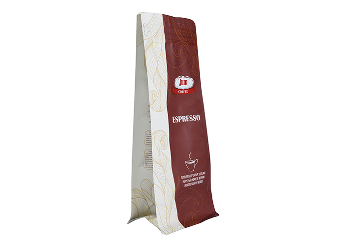 custom Printable Round Bottom Resealable Top Zip Custom Coffee Bags Packaging online