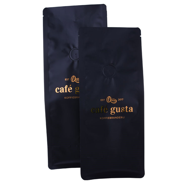 High-End Quality Recyclable Mylar Aluminum Foil Side Gusset Coffee Bag