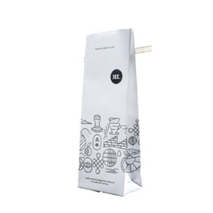 Wide Mouth Food-Grade Oxygen Barrier Mylar Tin Tie Coffee Bags