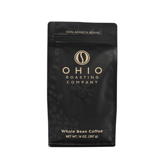buy Logo Embossing Barrier Film Flat-Bottom Coffee Bean Packaging Bags on sales