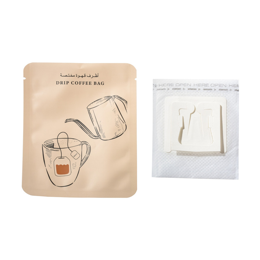 Aroma-Locking Espresso Drip Camping Grounds Coffee Pouches