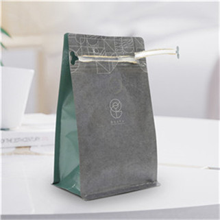 Foil-lined Tin Tie coffee bags packing