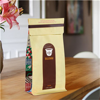 Custom Tin Tie Coffee pouch
