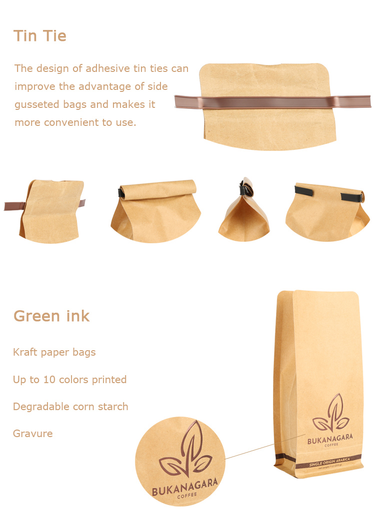 Roll-Top Small Pouch Coffee Bags