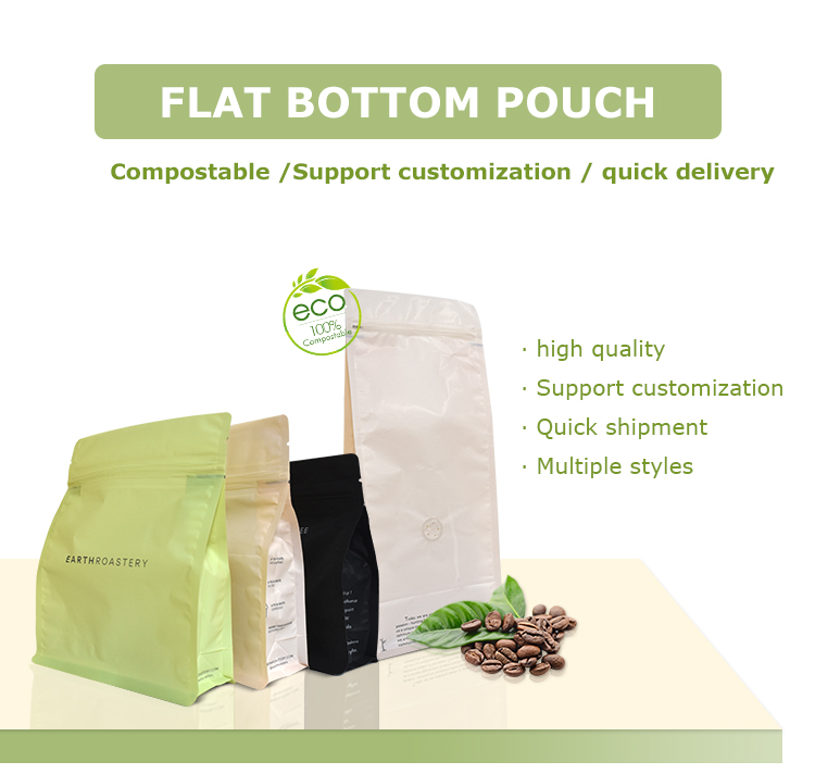 Flat Bottom Coffee Bags