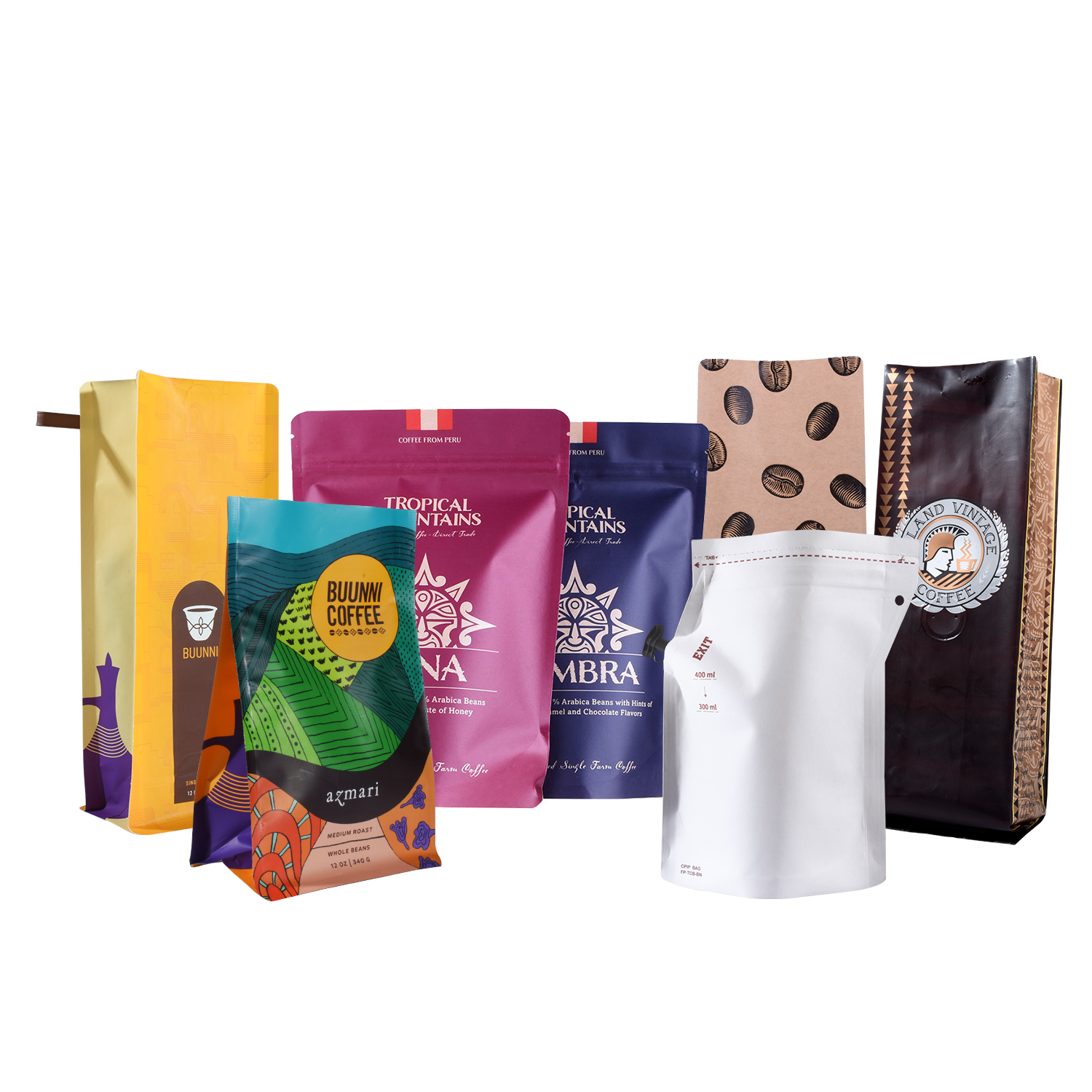 custom Coffee Packaging Bags vs. Coffee Pouches online